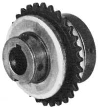 Special torque limiter with Delrin AF clutch facings