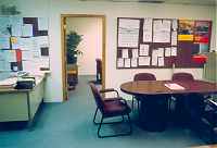 Five commercial office spaces feature central air conditioning