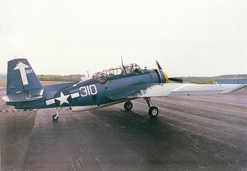 1950 Gumman (Gen. Motors) TBM-3E  N9590Z – restoration