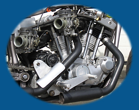 High performance vee twin engines by XX-Cycles